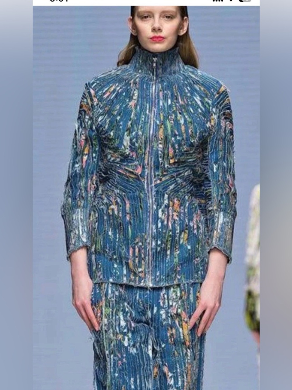 Eddy Anemian H&M design Award jacket top Runway New sz 4